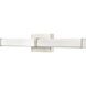 Tron LED 24 inch Brushed Nickel Vanity Light Bar Wall Light